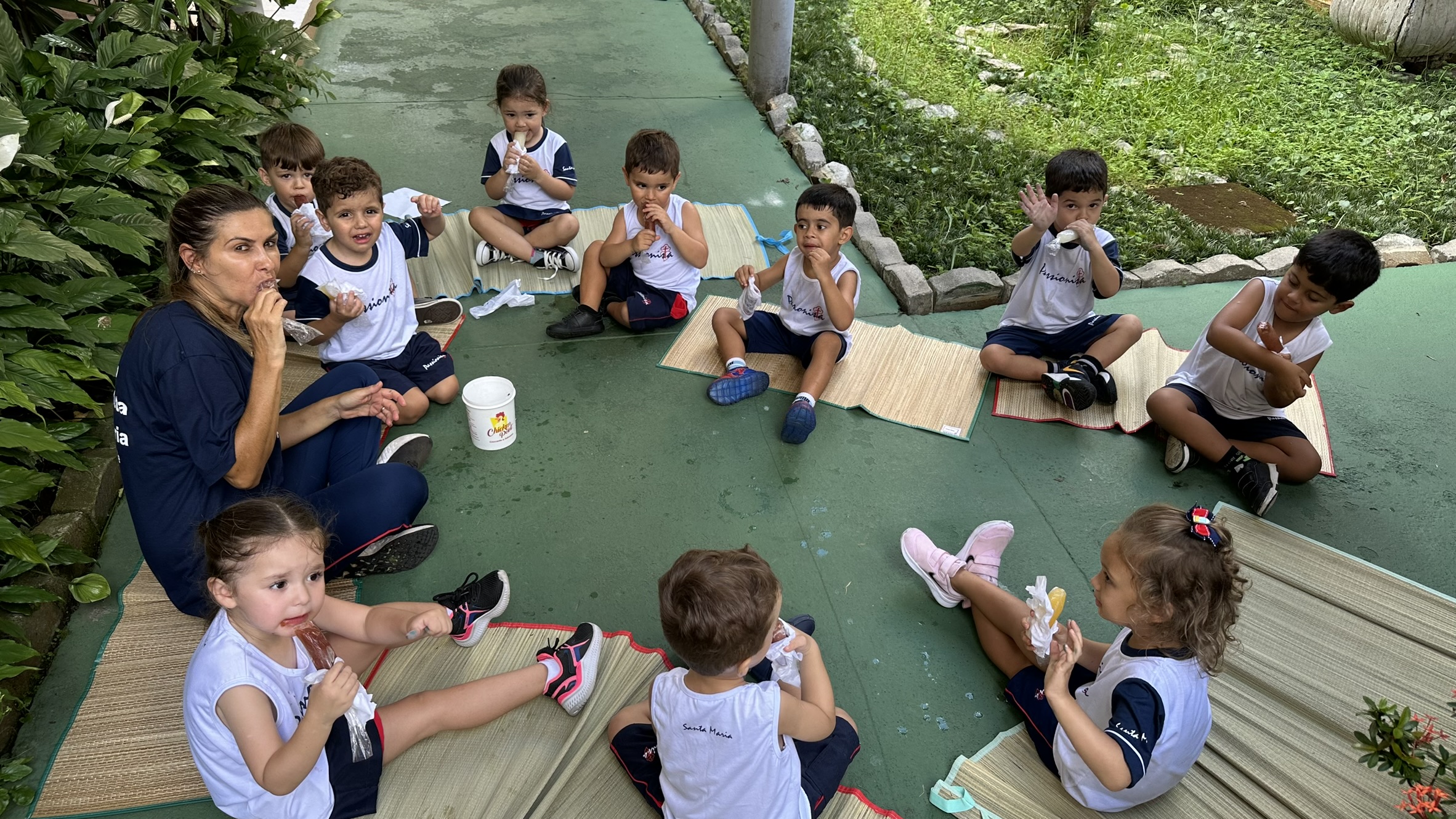 Receita de Chup-Chup - Maternal 1 - Santa Maria Rede Passionista de Educa��o