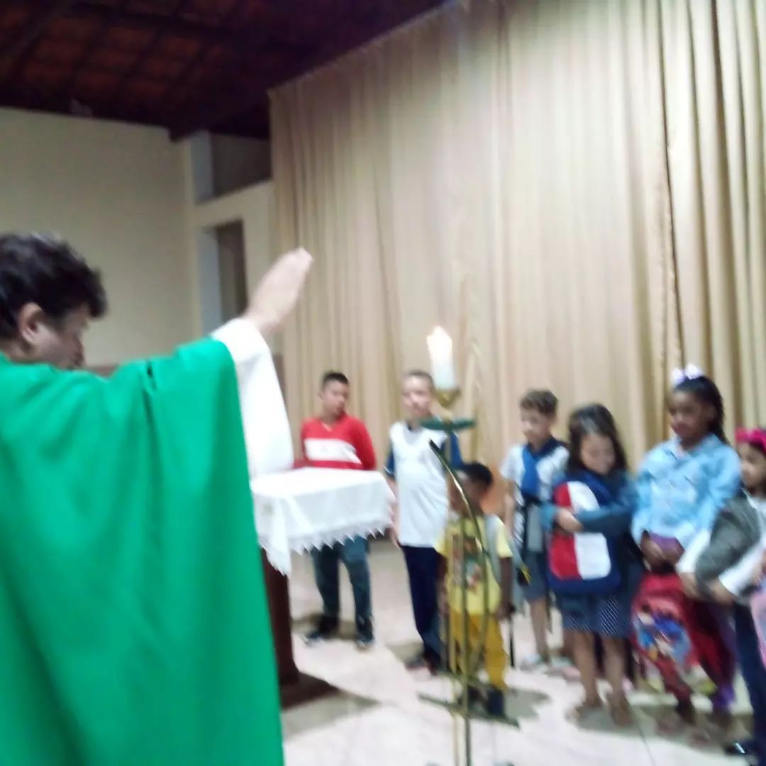 Missa de In�cio do Ano Letivo - Santa Luzia Rede Passionista de Educa��o
