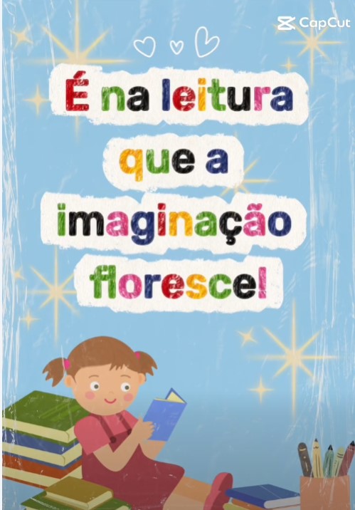 � na Leitura que a imagina��o floresce! - Santa Luzia Rede Passionista de Educa��o