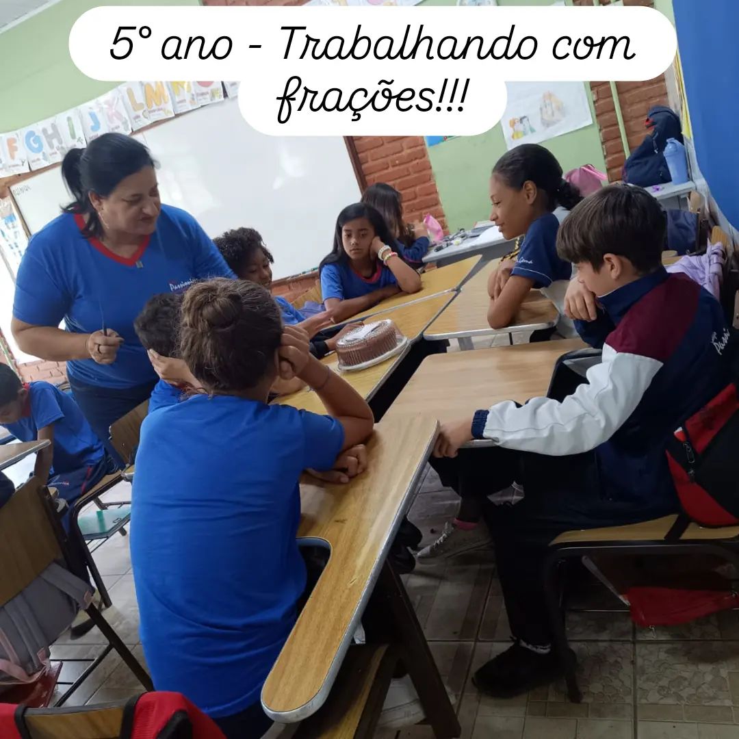 5� ano - Trabalhando com fra��es! - Santa Luzia Rede Passionista de Educa��o