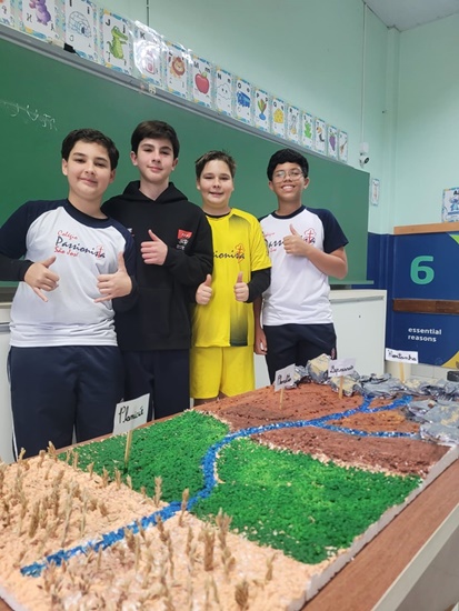 7� Ano - Maquetes sobre o Espa�o Rural Brasileiro - S�o Jos� Rede Passionista de Educa��o