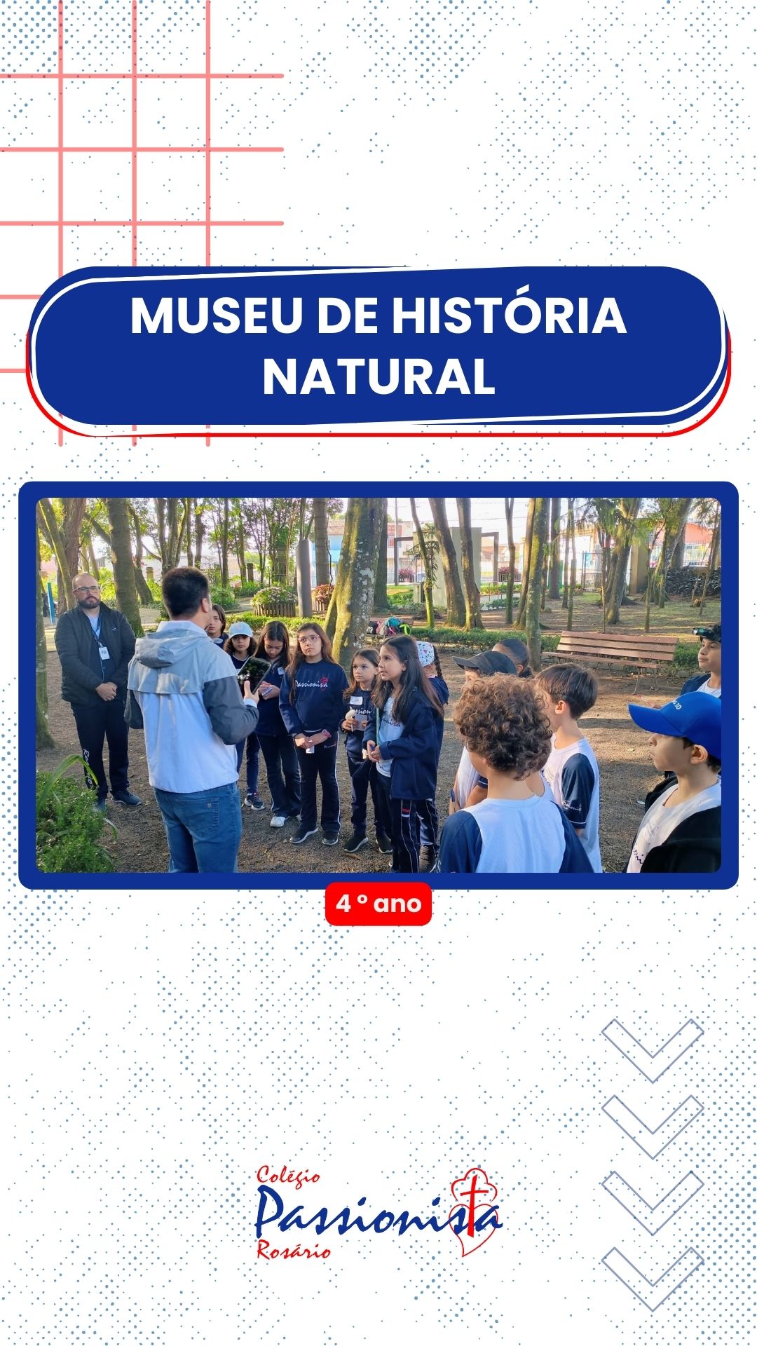 Visita ao Museu de Hist�ria Natural - 4� ano - Ros�rio Rede Passionista de Educa��o