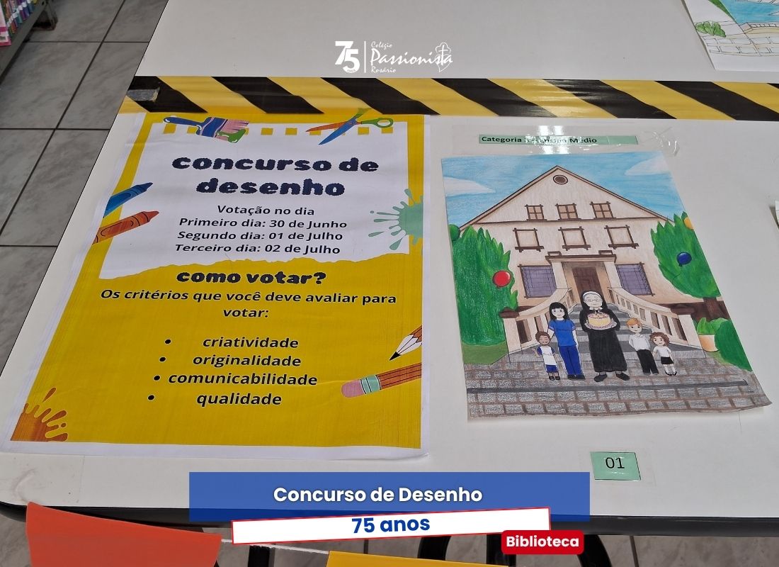Criatividade que celebra a nossa hist�ria - Ros�rio Rede Passionista de Educa��o