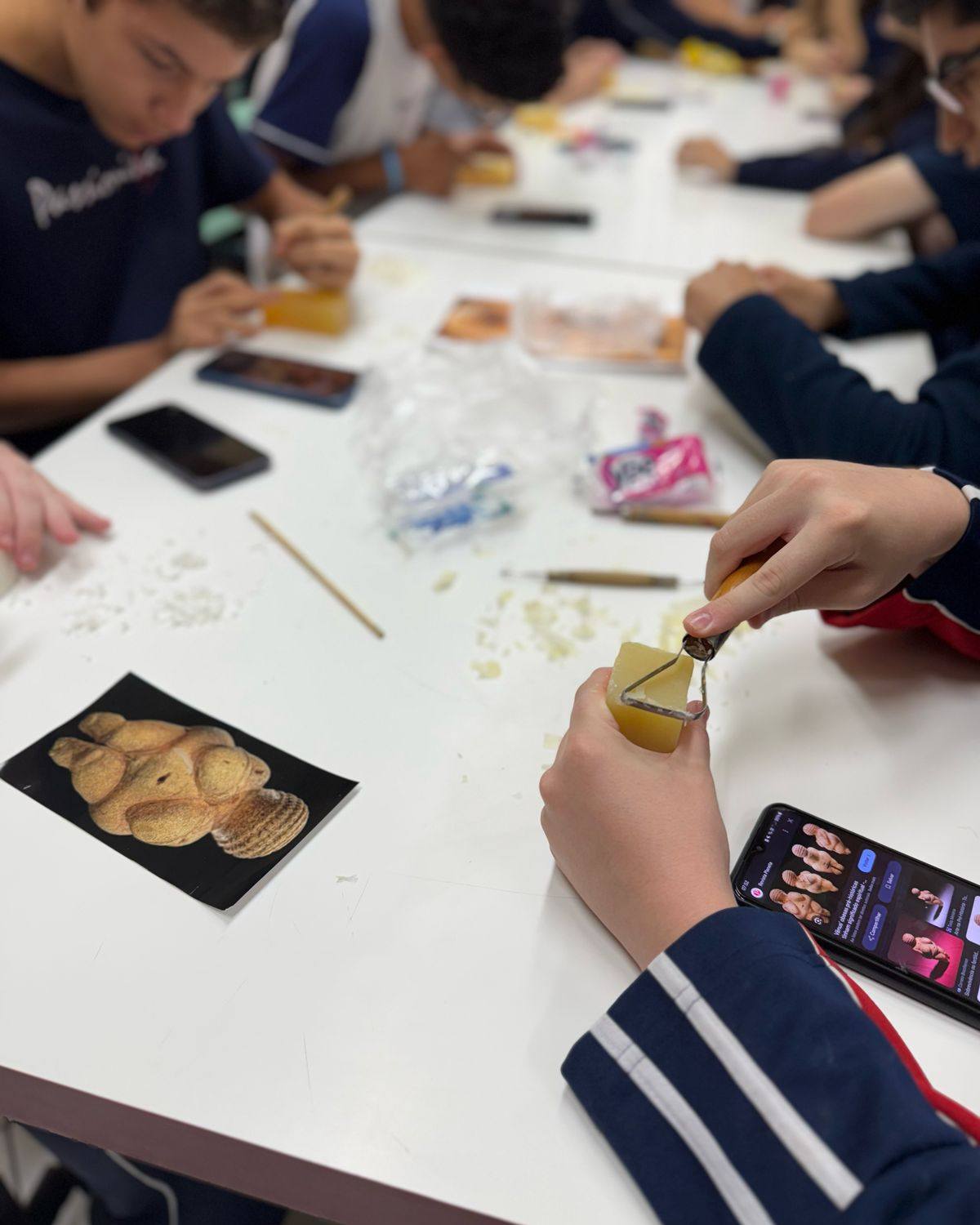Arte e hist�ria se encontram nas m�os dos nossos educandos! - Nossa Senhora Menina Rede Passionista de Educa��o