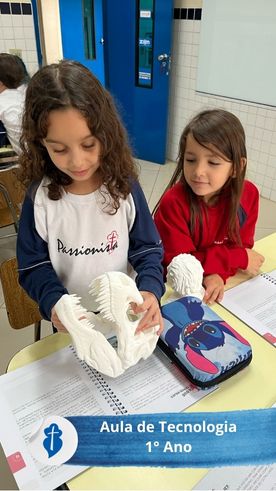 Aula de tecnologia - 1� Ano - S�o Paulo da Cruz Rede Passionista de Educa��o