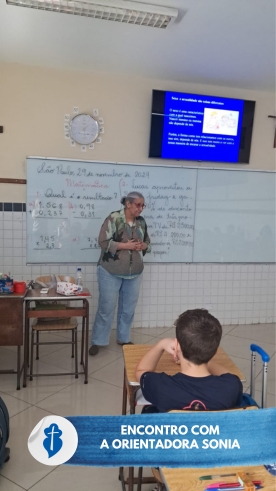Encontro com a Orientadora Sonia - 5� Ano - S�o Paulo da Cruz Rede Passionista de Educa��o