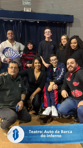 Teatro - Auto da Barca  do Inferno - S�o Paulo da Cruz Rede Passionista de Educa��o