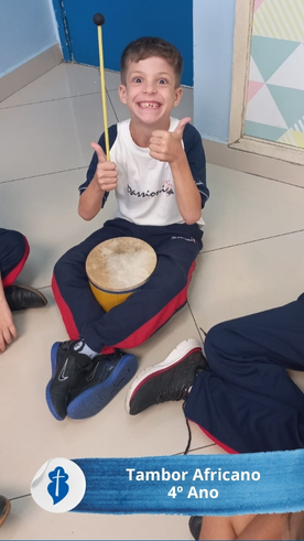 Tambor Africano - 4� Ano - S�o Paulo da Cruz  Rede Passionista de Educa��o