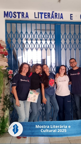 Mostra Liter�ria e Cultural 2025 - S�o Paulo da Cruz  Rede Passionista de Educa��o
