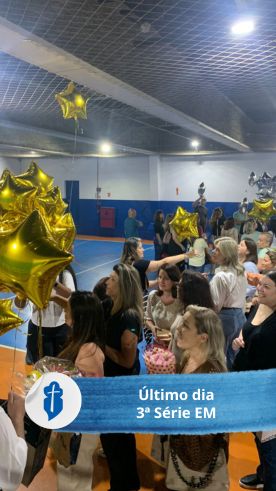 �ltimo dia da 3� S�rie do Ensino M�dio - S�o Paulo da Cruz Rede Passionista de Educa��o