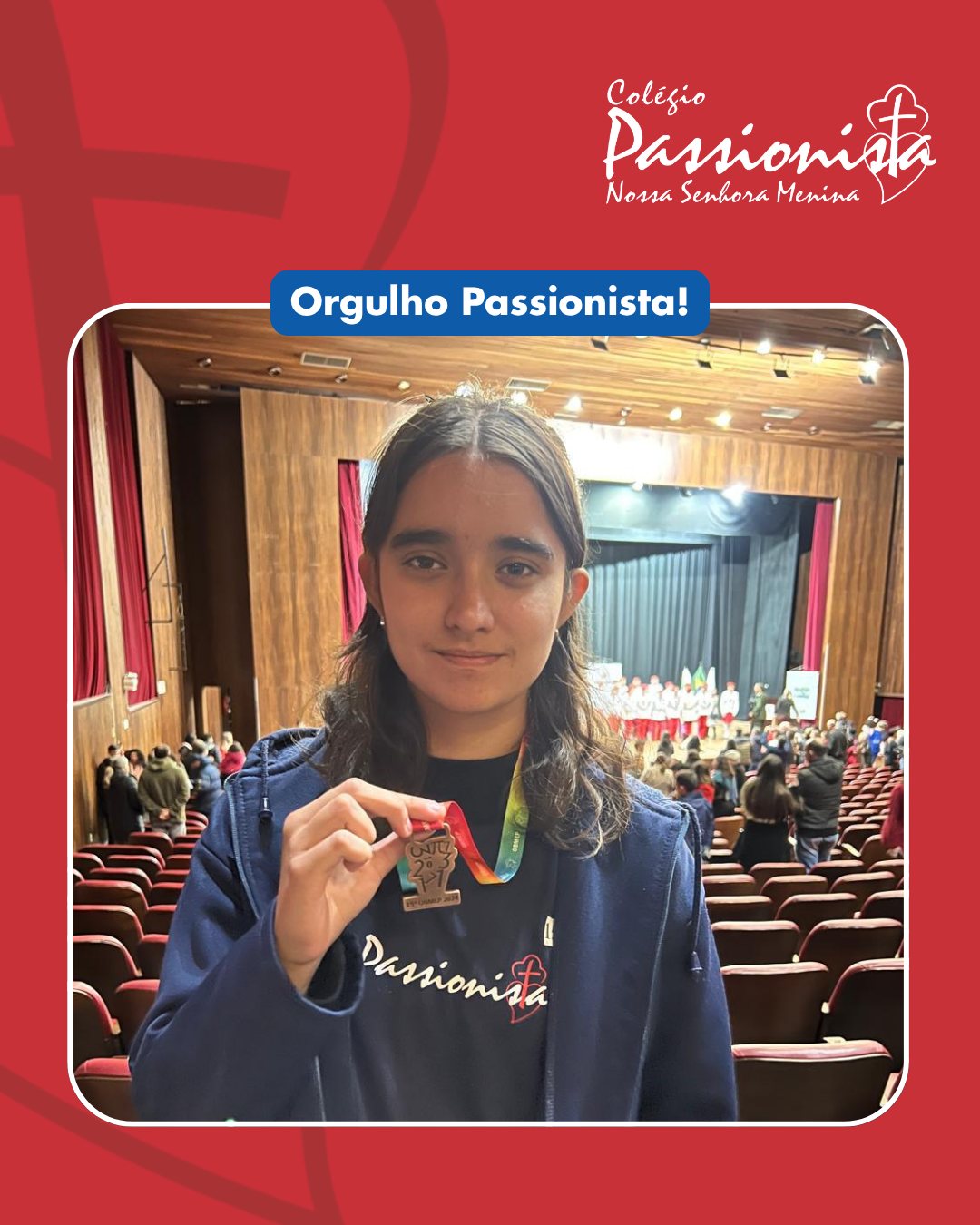 Orgulho Passionista! - Nossa Senhora Menina Rede Passionista de Educa��o