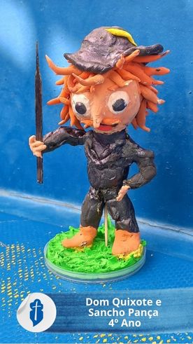 Dom Quixote e  Sancho Pan�a - 4� Ano - S�o Paulo da Cruz Rede Passionista de Educa��o