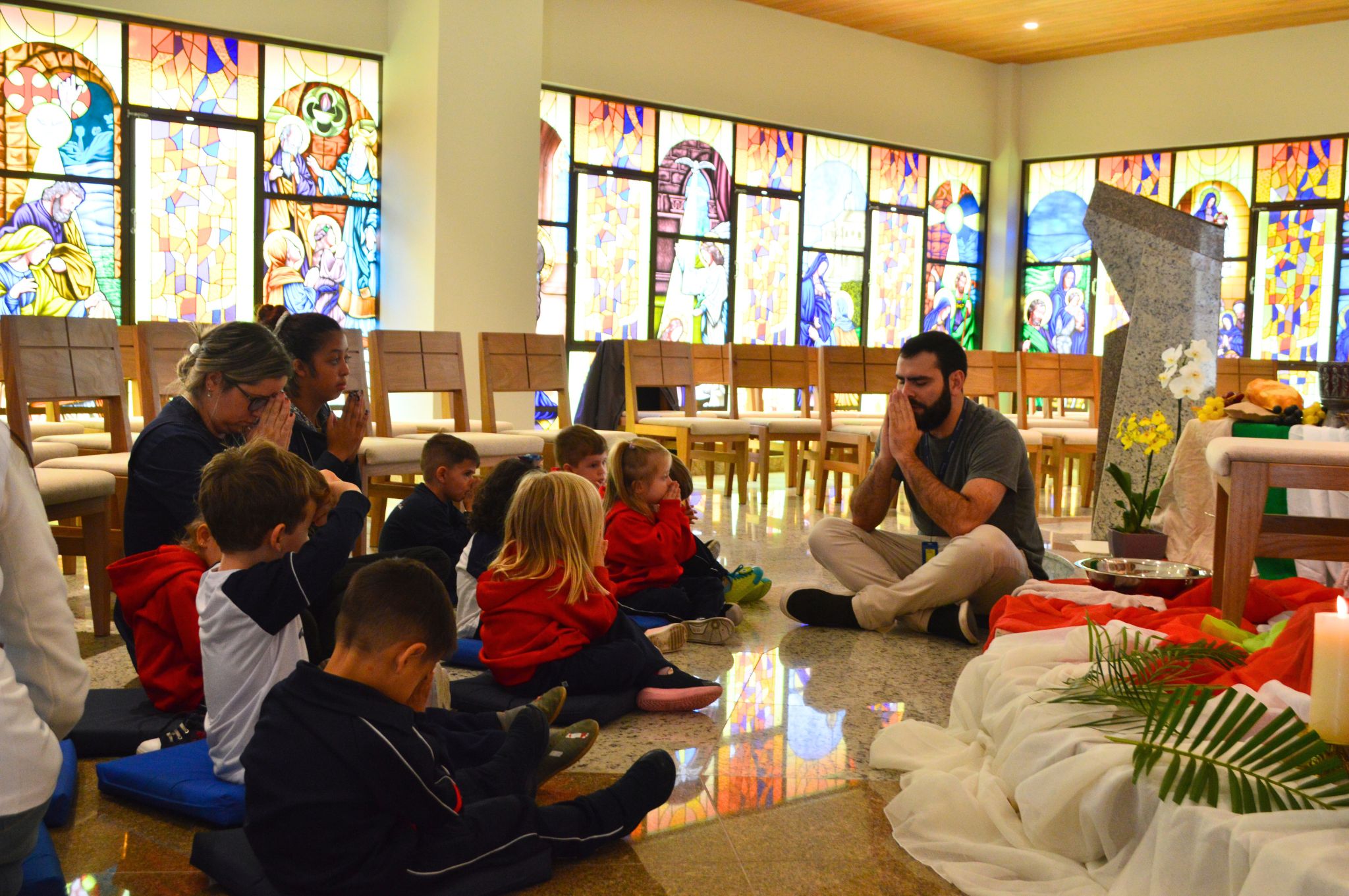 Pastoral com a Educa��o Infantil! - Nossa Senhora Menina Rede Passionista de Educa��o