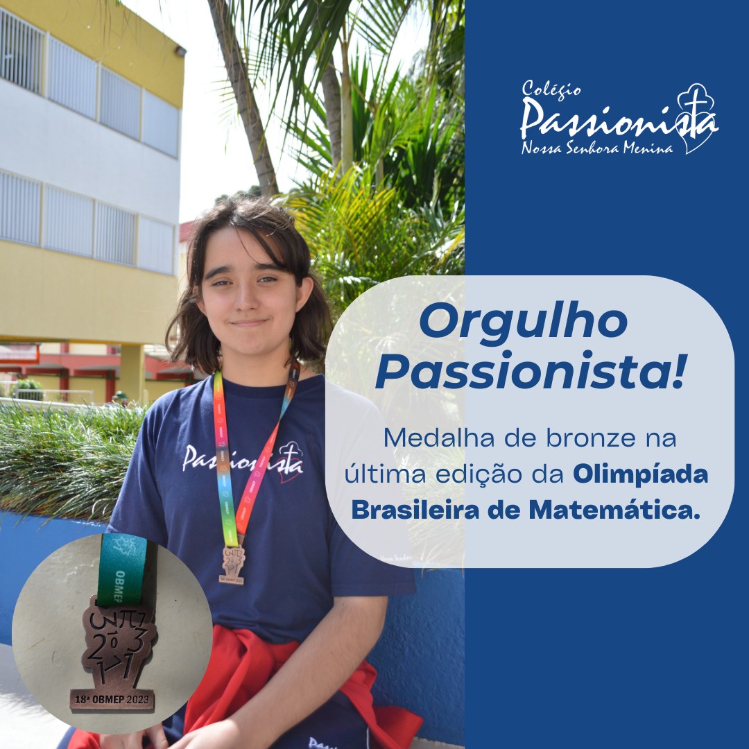 Orgulho Passionista! - Nossa Senhora Menina Rede Passionista de Educa��o