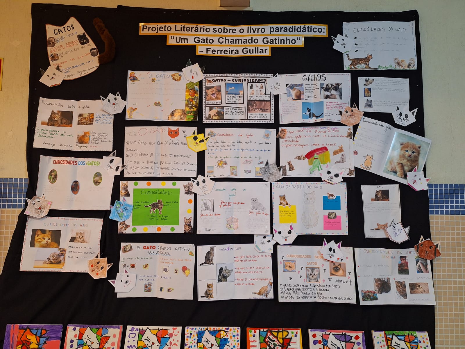 Um gato chamado gatinho - 2� Ano - Jo�o XXIII Rede Passionista de Educa��o