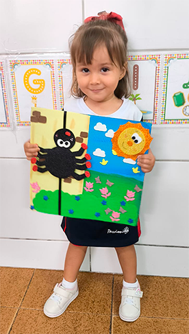 A Hist�ria da Dona Aranha - Maternal I B - Jo�o XXIII Rede Passionista de Educa��o