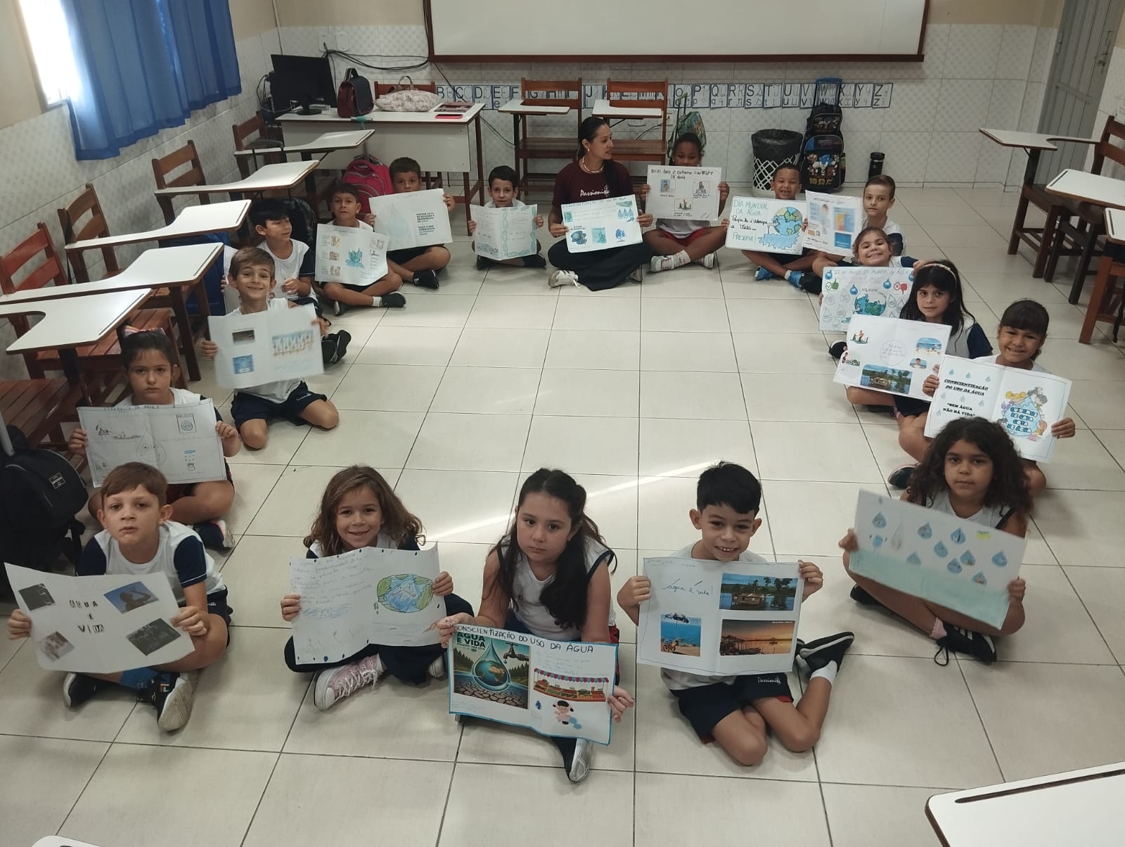 Preservar a �gua � valorizar a vida - 2� C - Jo�o XXIII Rede Passionista de Educa��o