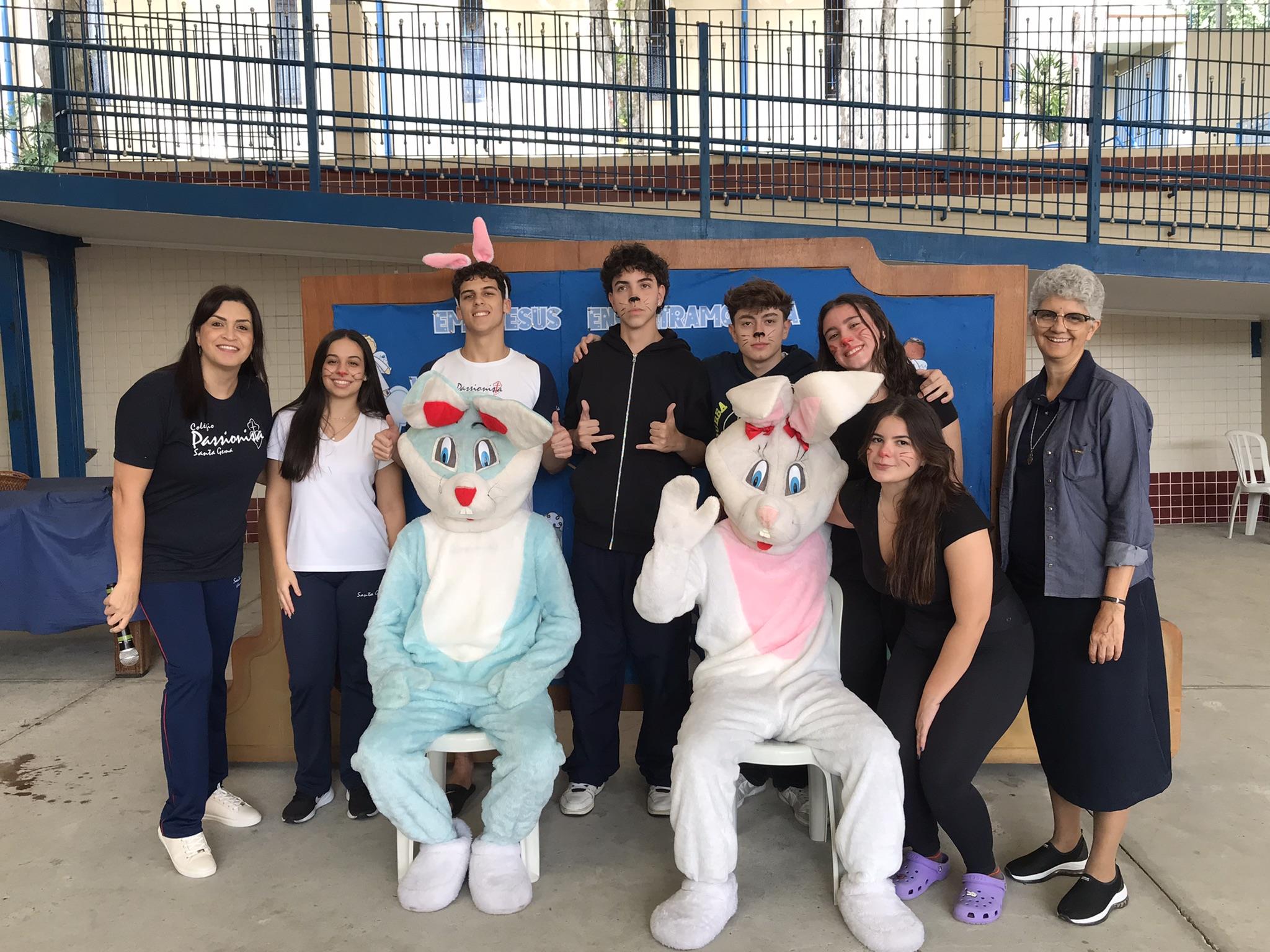 P�scoa 2025 - Santa Gema Rede Passionista de Educa��o