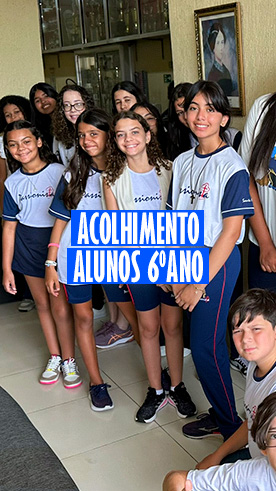 Acolhimento - Alunos 6�ano - Santa Maria Rede Passionista de Educa��o