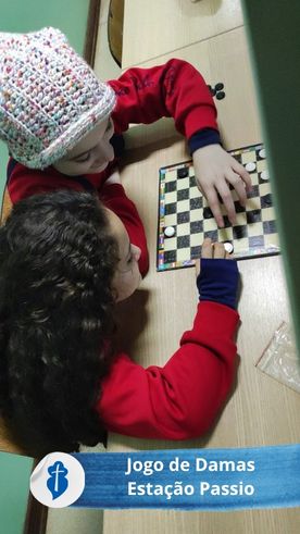 Jogo de Damas - Esta��o Passio - S�o Paulo da Cruz Rede Passionista de Educa��o