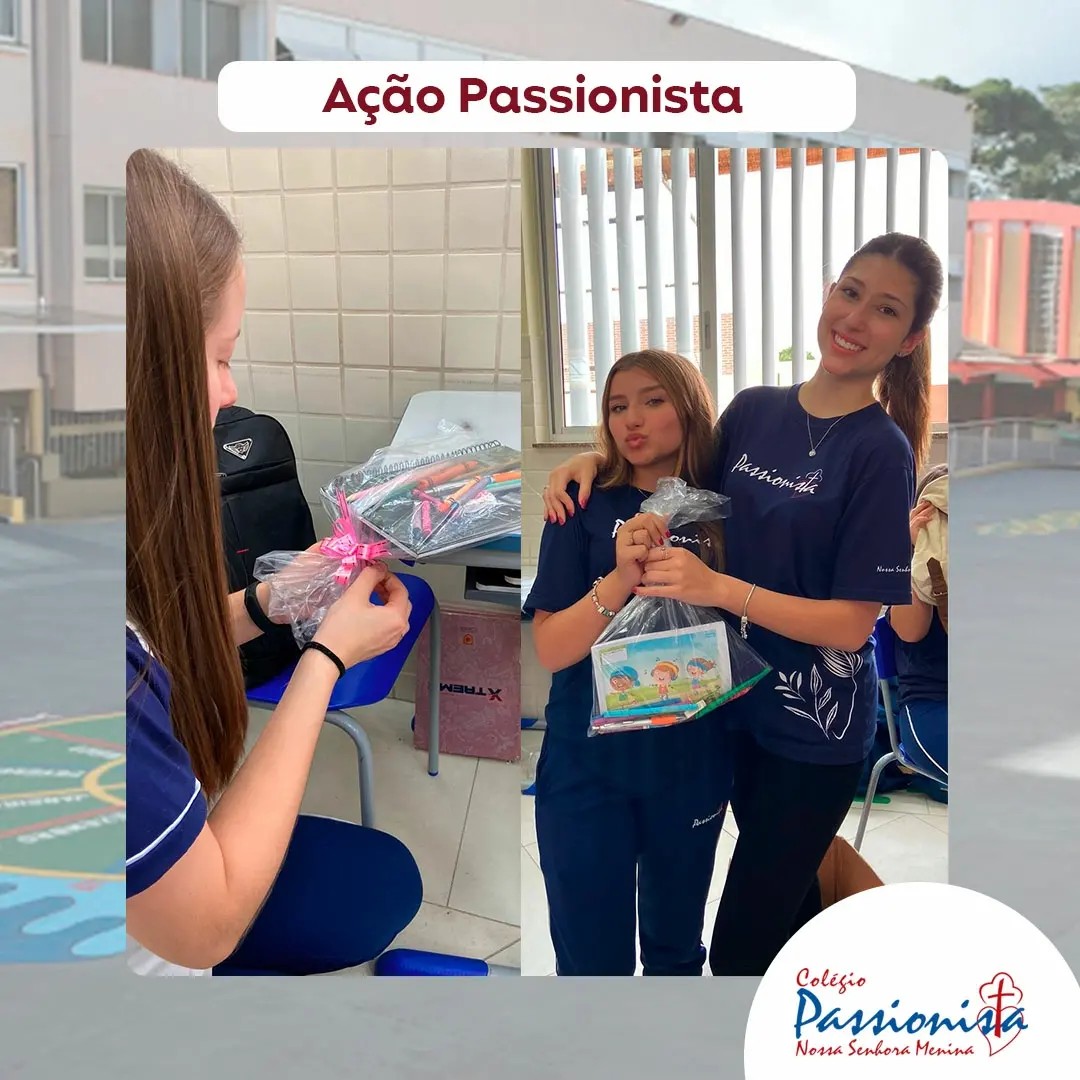 Orgulho Passionista em a��o! - Nossa Senhora Menina Rede Passionista de Educa��o