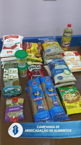 Campanha de Arrecada��o de Alimentos - Ensino M�dio - S�o Paulo da Cruz Rede Passionista de Educa��o