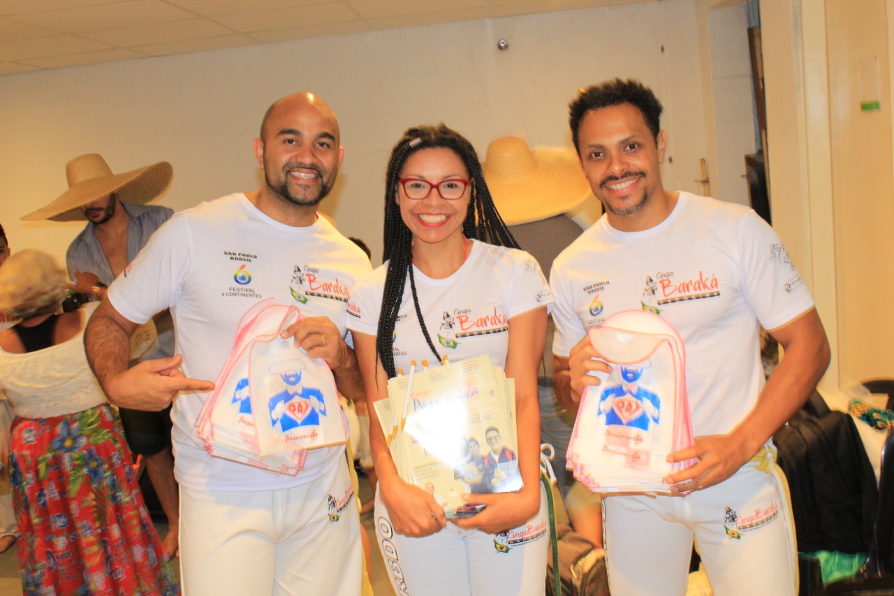 Festival 6 continentes - Educador Thyago - S�o Paulo da Cruz Rede Passionista de Educa��o