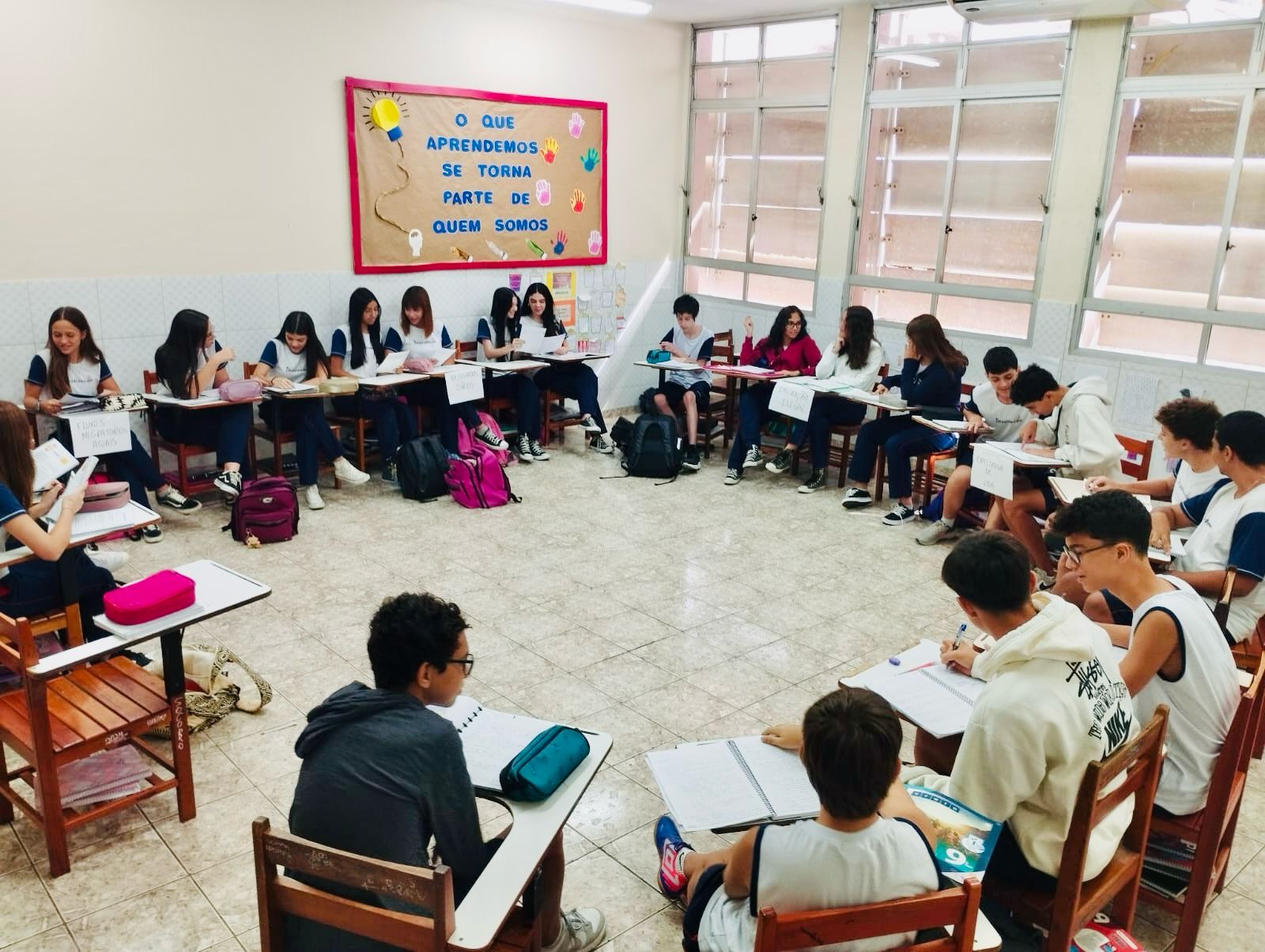 C�rculo de Discuss�o - 9� Ano - Jo�o XXIII Rede Passionista de Educa��o