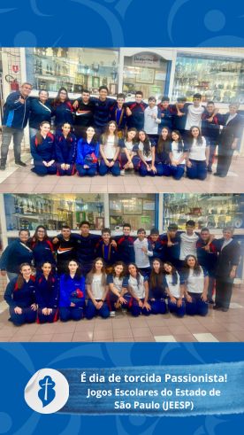� dia de torcida Passionista! - S�o Paulo da Cruz Rede Passionista de Educa��o