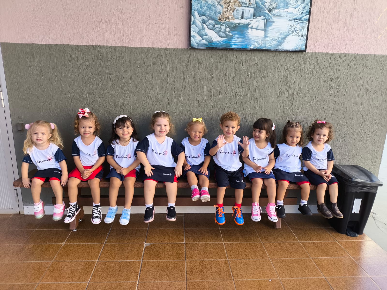 Visita ao Jardim do Col�gio - Maternal I B - Jo�o XXIII Rede Passionista de Educa��o