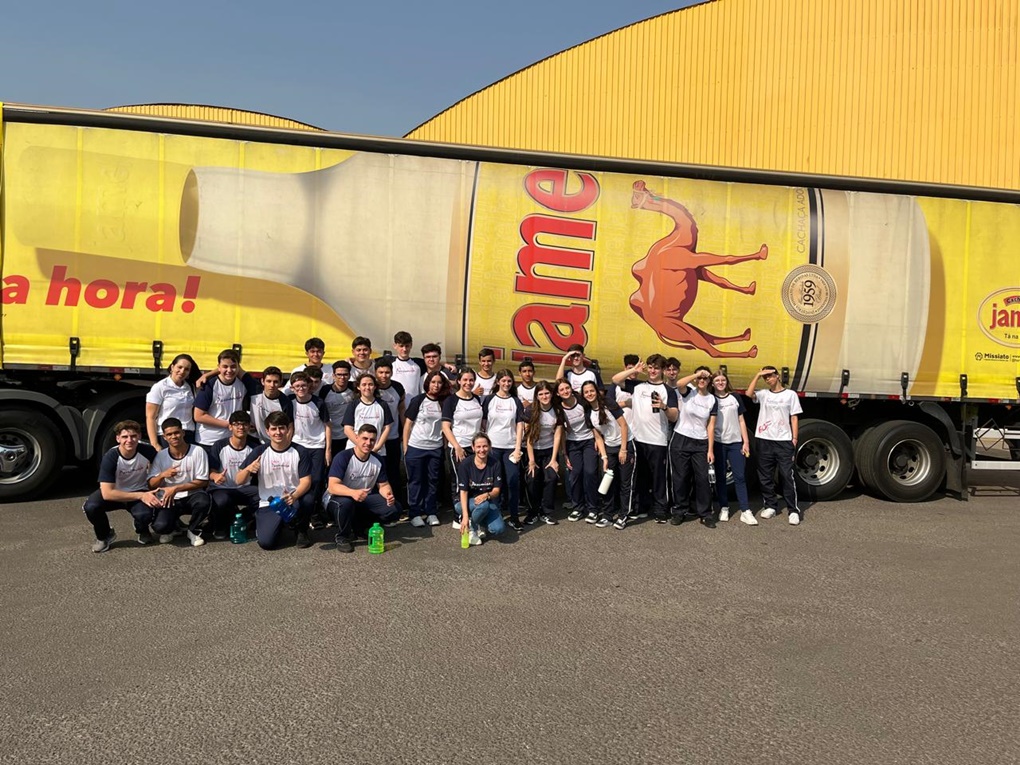 2� E.M. - Visita � Ind�stria Jamel - S�o Jos� Rede Passionista de Educa��o