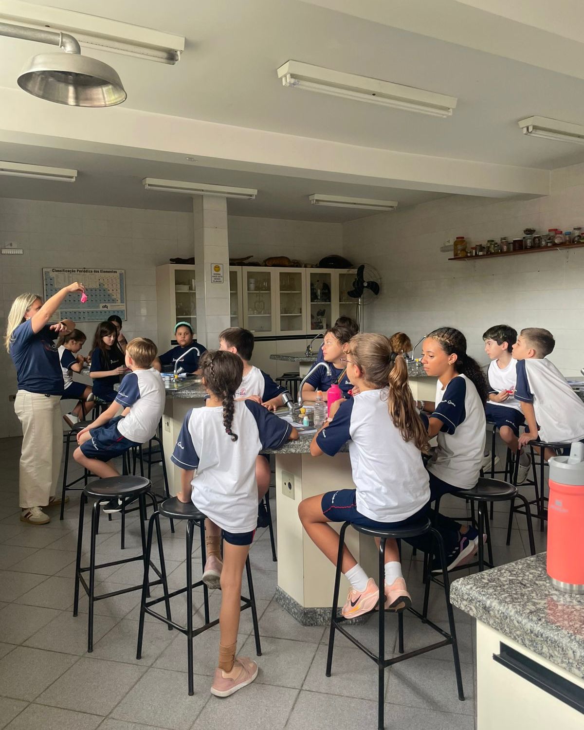 5� ano - Laborat�rio de Ci�ncias - Santa Gema Rede Passionista de Educa��o