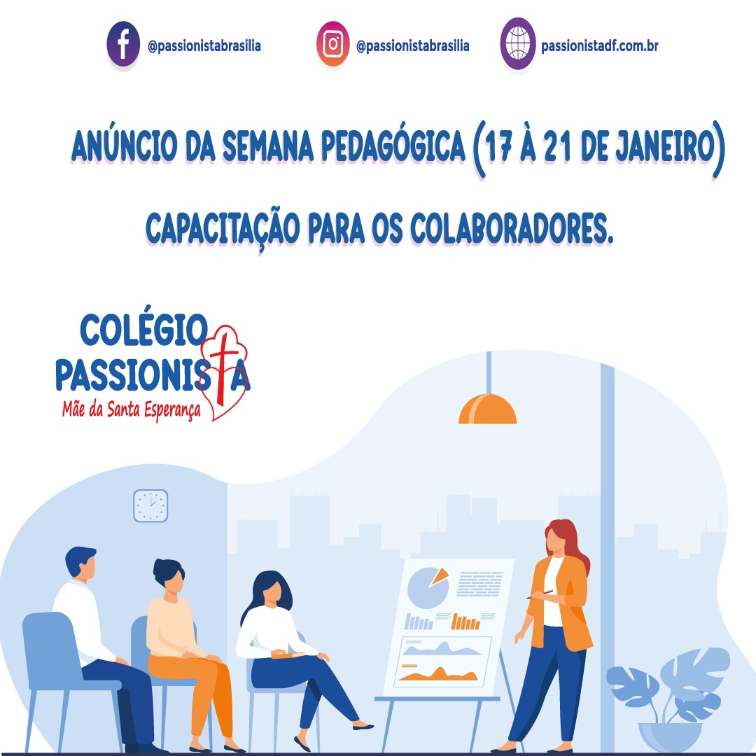 Semana Pedag�gica - M�e da Santa Esperan�a Rede Passionista de Educa��o