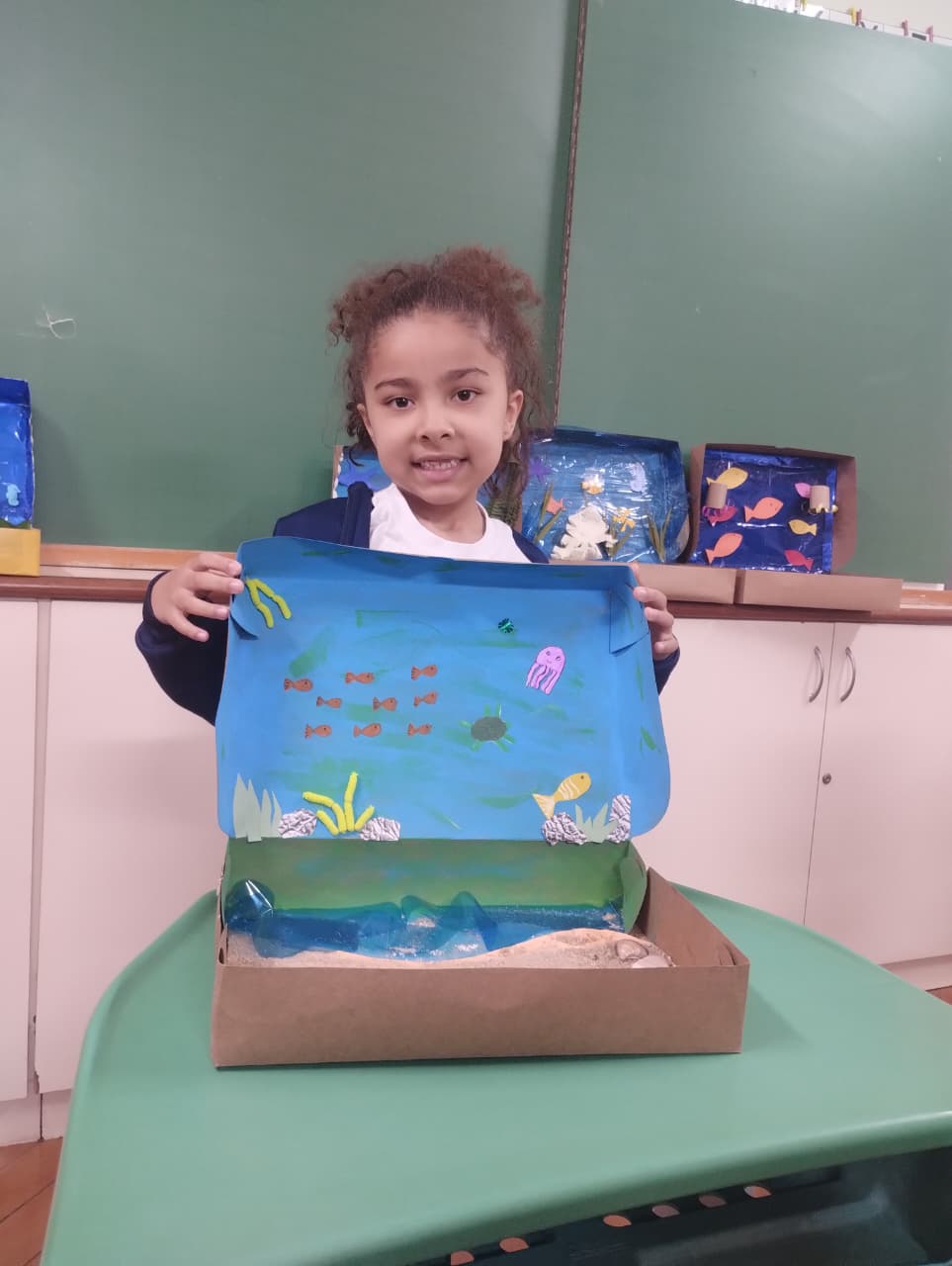 1� Ano - Maquetes dos Oceanos - Santa Gema Rede Passionista de Educa��o