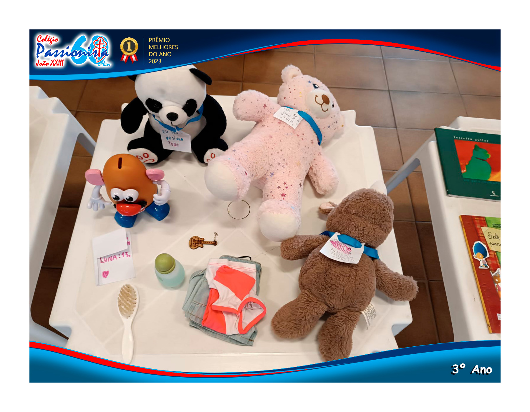 Sala de aula transformada em mini mercado - Jo�o XXIII Rede Passionista de Educa��o