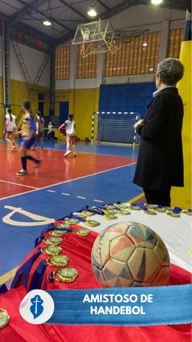 Amistoso de Handebol - Cursos do BEM - S�o Paulo da Cruz Rede Passionista de Educa��o