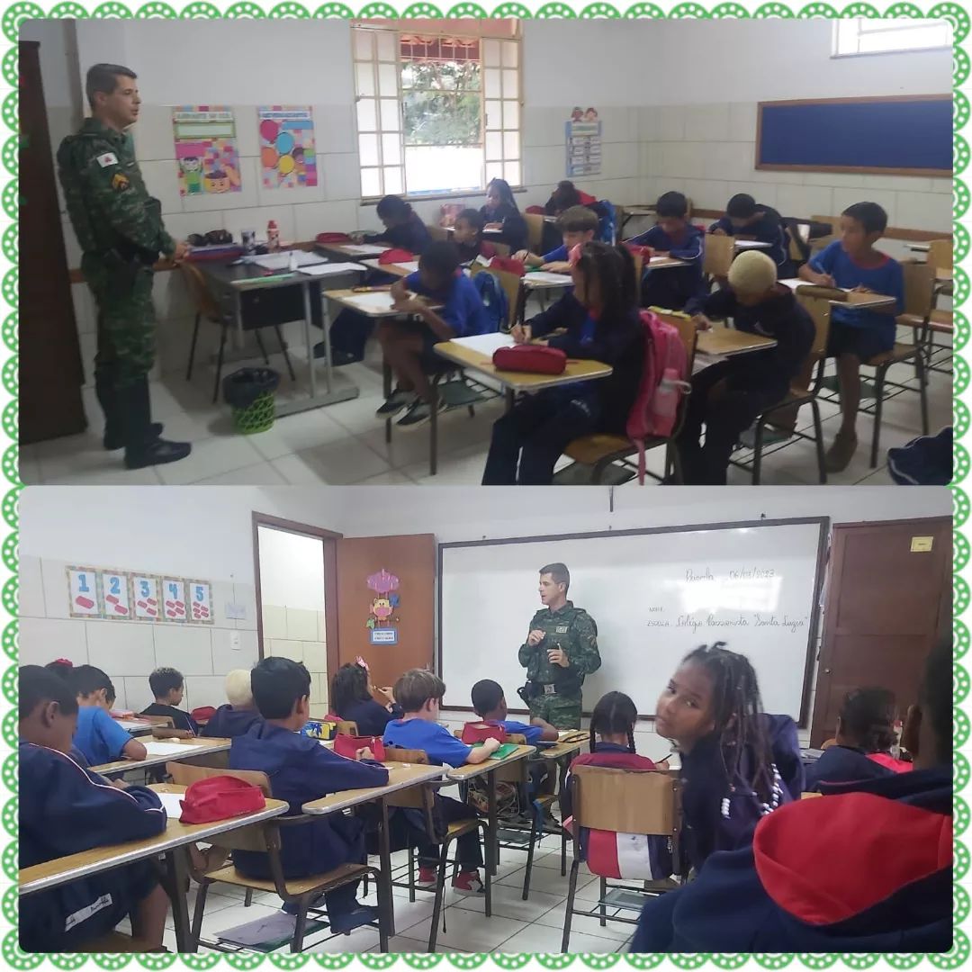 Iniciando Projeto PROGEA - 4 � anos - Santa Luzia Rede Passionista de Educa��o