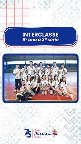 Interclasse 2025 - Ros�rio Rede Passionista de Educa��o