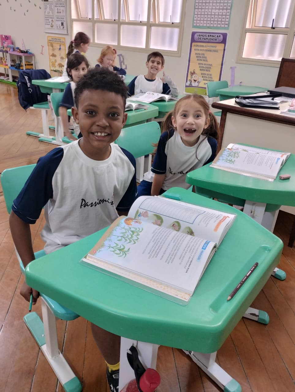 1� ano - Escrita Espont�nea - Santa Gema Rede Passionista de Educa��o