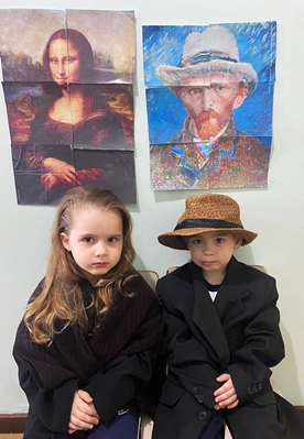 Maternal III - Retratos que fizeram hist�ria - S�o Jos� Rede Passionista de Educa��o