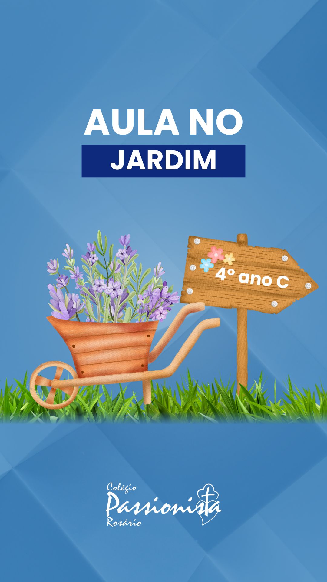 Aula ao ar livre - 4� ano C - Ros�rio Rede Passionista de Educa��o