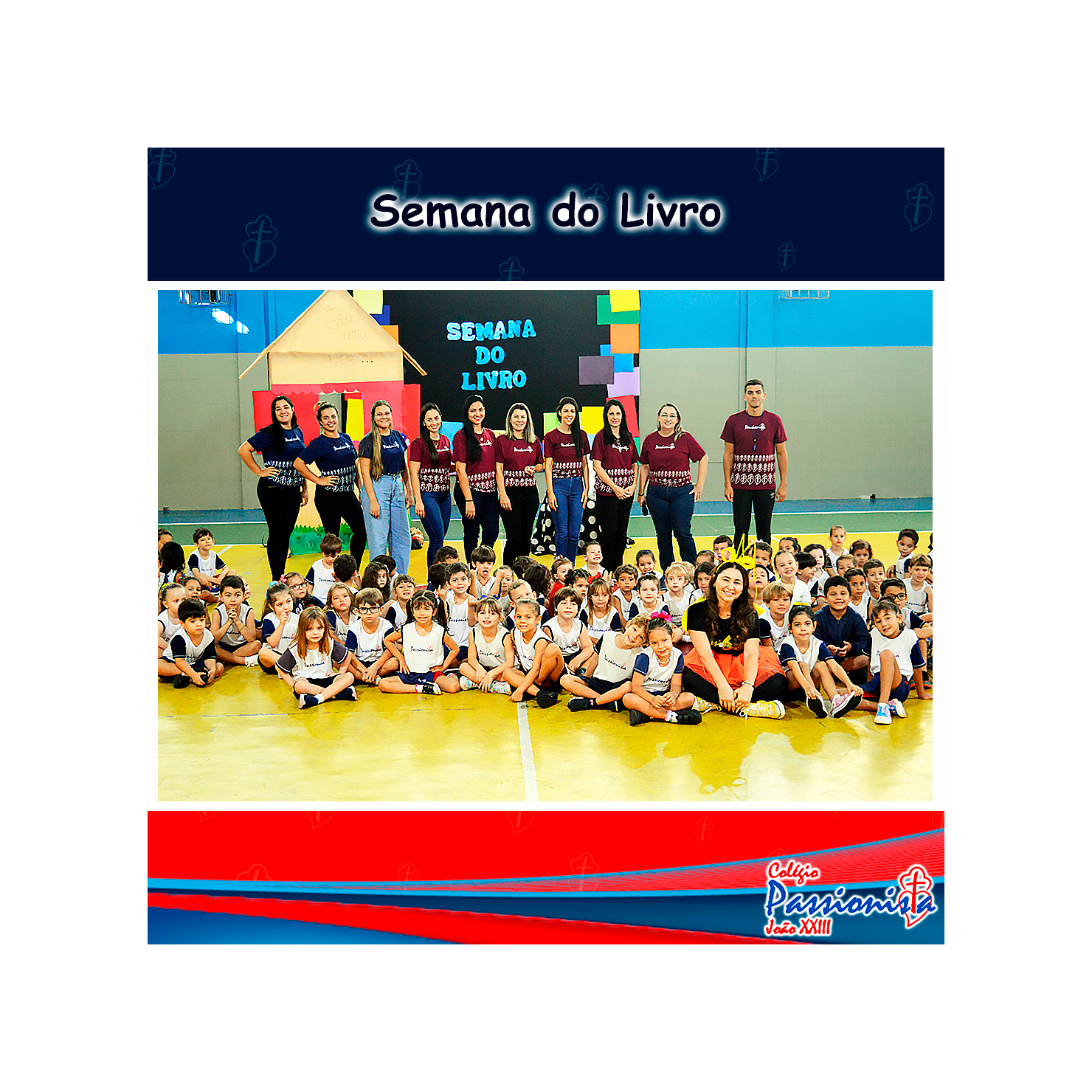 Semana do Livro - A Hist�ria da Baratinha - Jo�o XXIII Rede Passionista de Educa��o