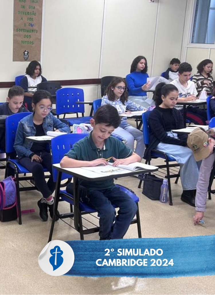 2� Simulado CAMBRIDGE 2024 - S�o Paulo da Cruz Rede Passionista de Educa��o