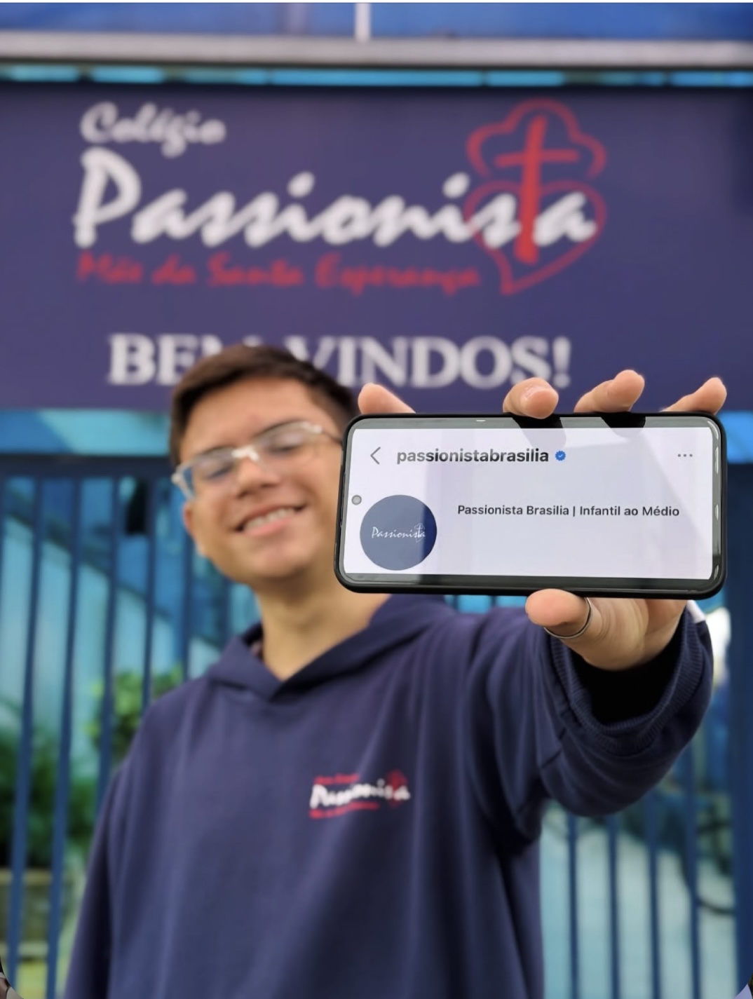 Verificados no Instagram! - M�e da Santa Esperan�a Rede Passionista de Educa��o