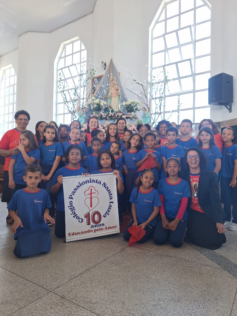 3� dia da novena de N.S. da Penha - Santa Luzia Rede Passionista de Educa��o