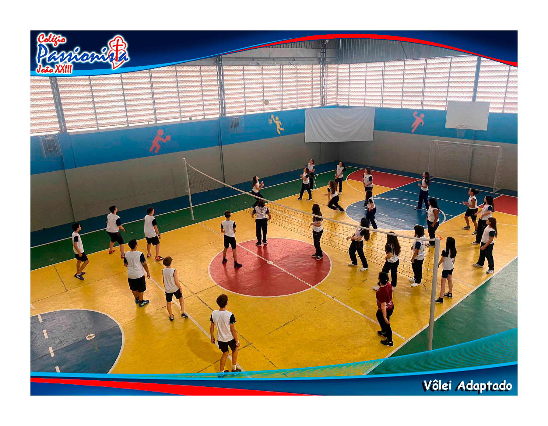 V�lei Adaptado - Jo�o XXIII Rede Passionista de Educa��o