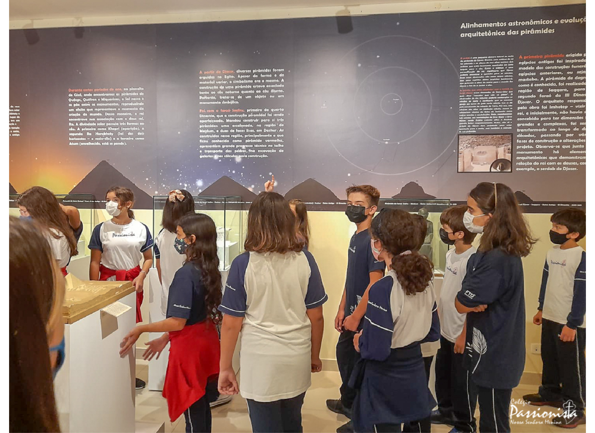 6� ano A e B no Museu Eg�pcio - Nossa Senhora Menina Rede Passionista de Educa��o
