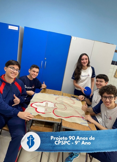 Projeto 90 Anos de CPSPC - 9� Ano - S�o Paulo da Cruz Rede Passionista de Educa��o