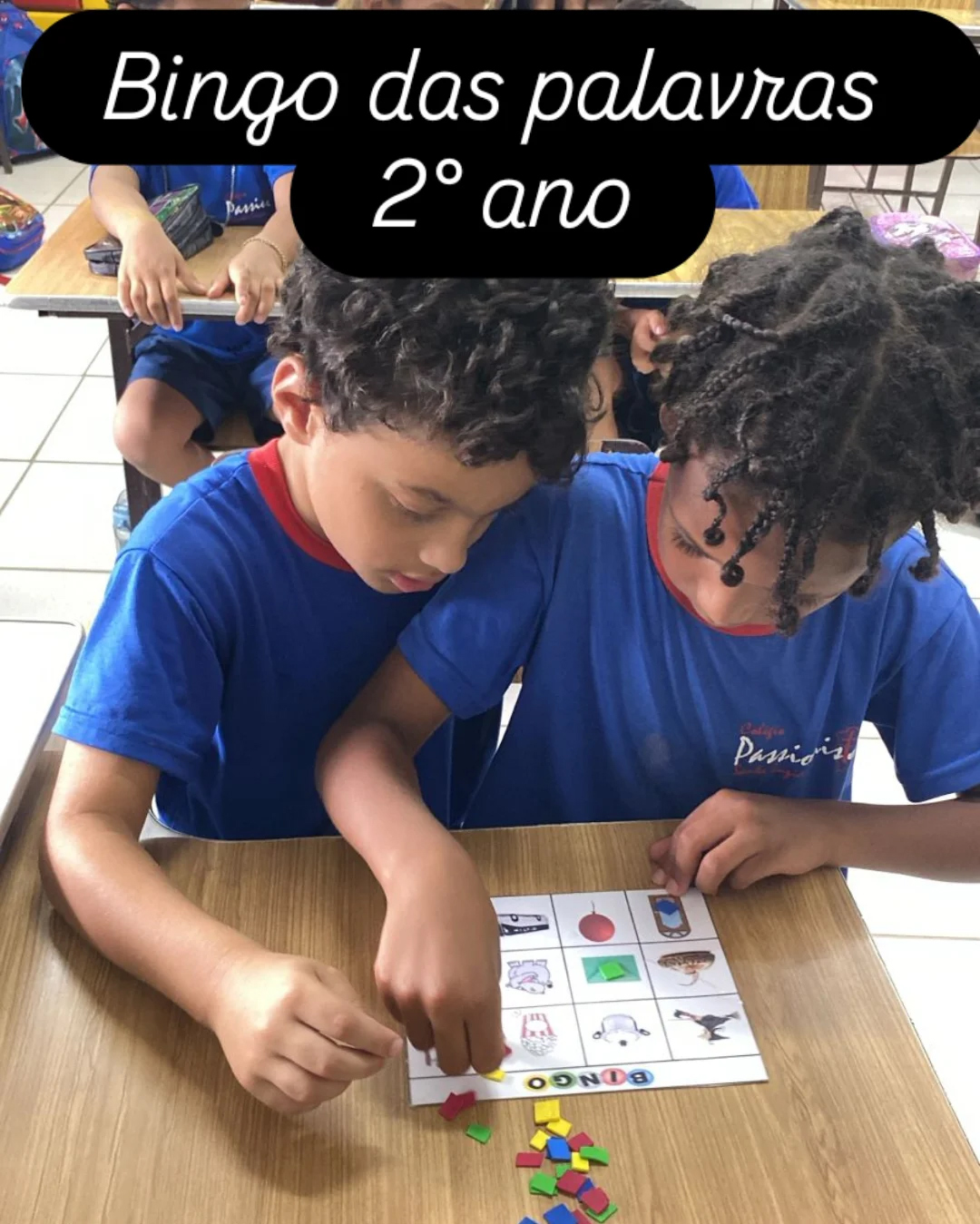 Bingo das Palavras - 2� Ano - Santa Luzia Rede Passionista de Educa��o