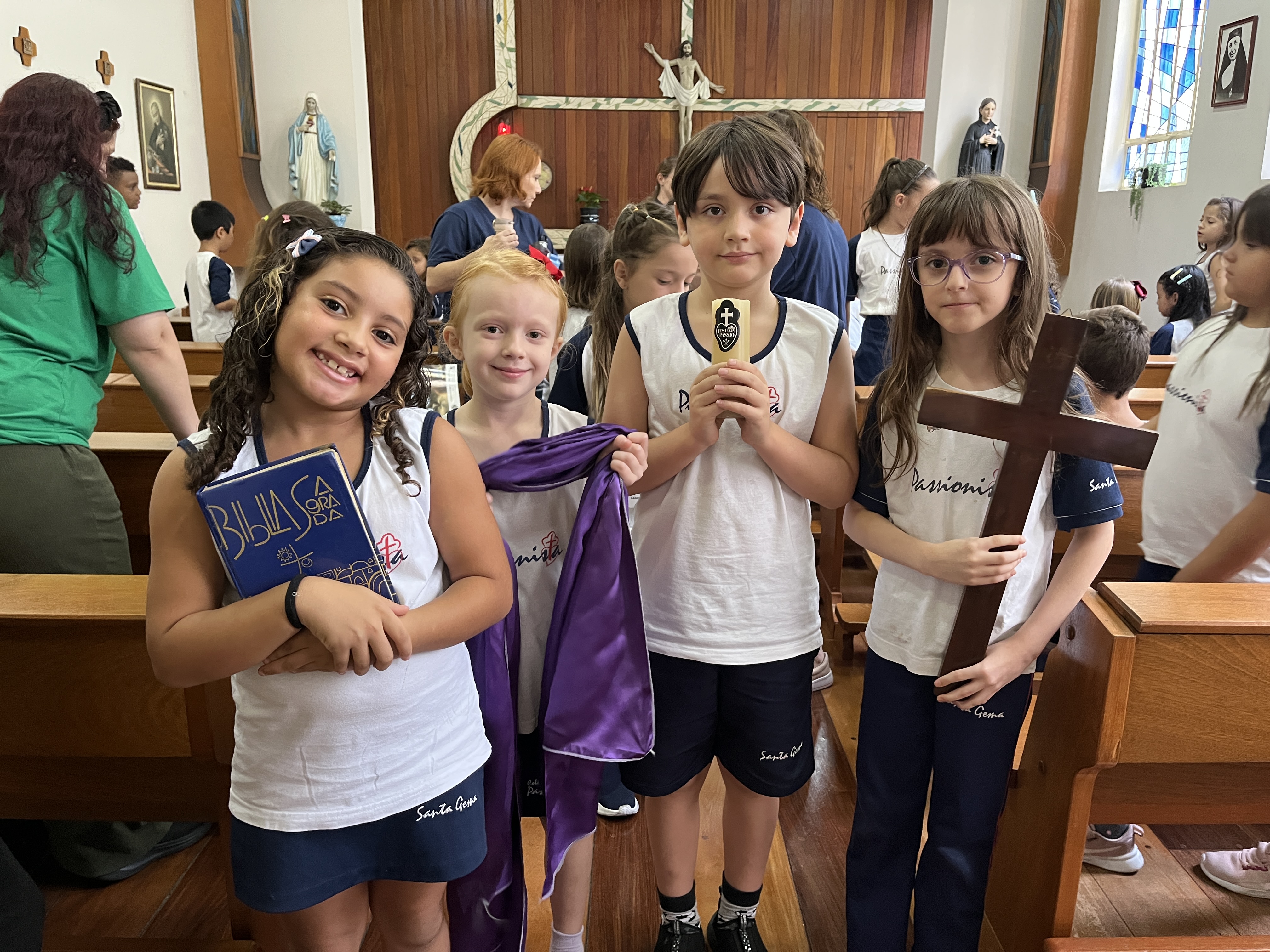 Abertura Campanha da Fraternidade - Santa Gema Rede Passionista de Educa��o